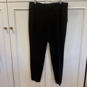 Lafayette 148 New York Black Trousers Size Extra Large